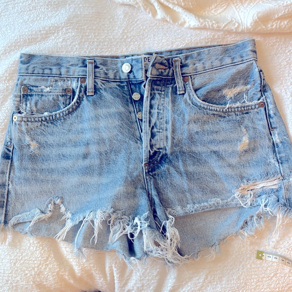 Agolde Parker Denim shorts